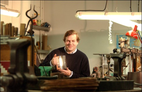 11/12/2002. Louis de Limburg Stirum, designer "Puiforcat"