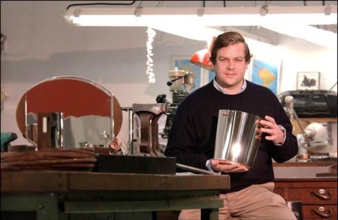 11/12/2002. Louis de Limburg Stirum, designer "Puiforcat"