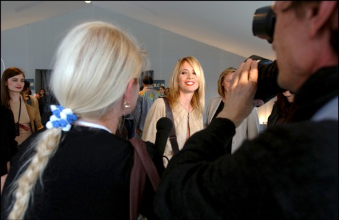 10/00/2002. Close up Rosanna Arquette in Paris.