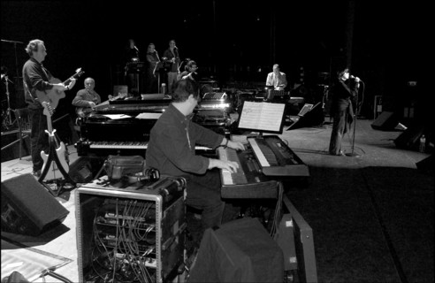 11/20/2002. EXCLUSIVE. Famous French singer Mireille Mathieu on stage and backstage at the Olympia