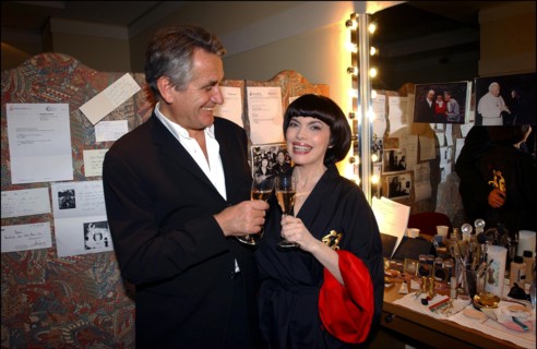 11/21/2002. Concert of Mireille Mathieu at the Olympia