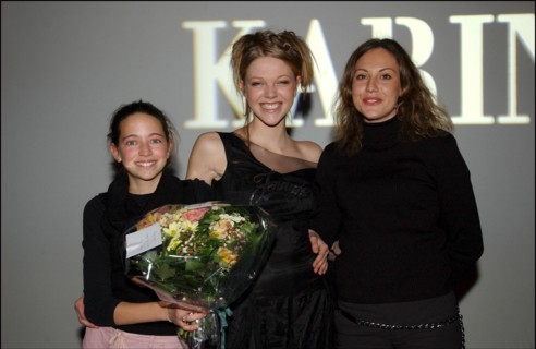 12/11/2002. Backstage during the Karin Models New Generation Contest 2002