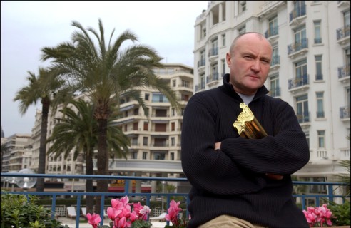 01/19/2003. Exclusive Close-Up of Phil Collins in Cannes after he received his life achievement award