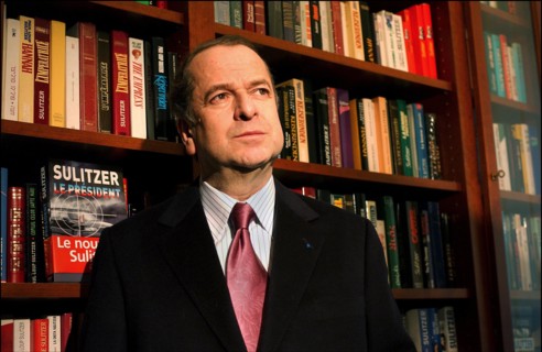 02/00/2003. EXCLUSIVE: Close-up Paul-Loup Sulitzer.