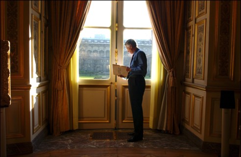 15/02/2003.  Dominique de Villepin, French foreign minister