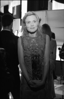 02/22/2003. Backstage of the 28th "Cesar" Awards in the Theatre du Chatelet