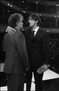 02/22/2003. Backstage of the 28th "Cesar" Awards in the Theatre du Chatelet
