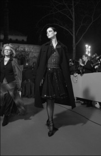 02/22/2003. Backstage of the 28th "Cesar" Awards in the Theatre du Chatelet