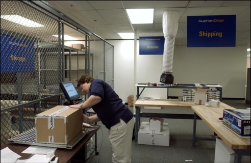 03/04/2003. AuctionDrop, the first outlet for eBay auctions.