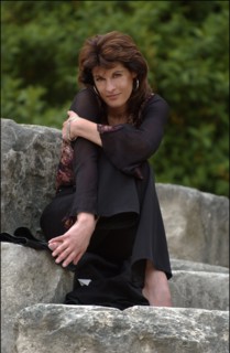 04/30/2003. EXCLUSIVE Mireille Calmel, French writer