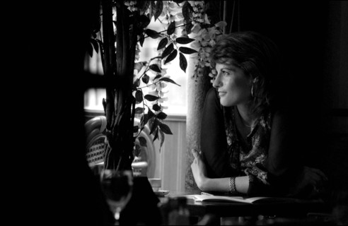 04/30/2003. Mireille Calmel, French writer