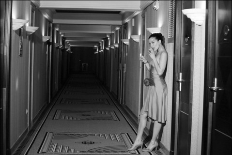 05/00/2003. The private side of stars during the 56th Cannes Film Festival.