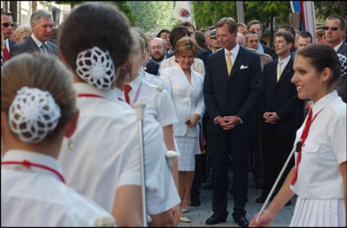 06/22/2003. Grand Duchy of Luxembourg celebrates National Day