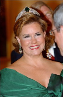 06/23/2003. Grand Duchy of Luxembourg celebrates National Day: reception at the "Grand Palais"