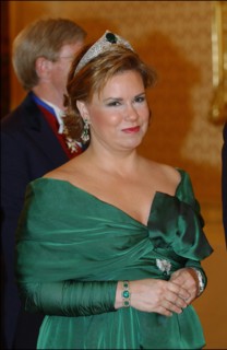 06/23/2003. Grand Duchy of Luxembourg celebrates National Day: reception at the "Grand Palais"