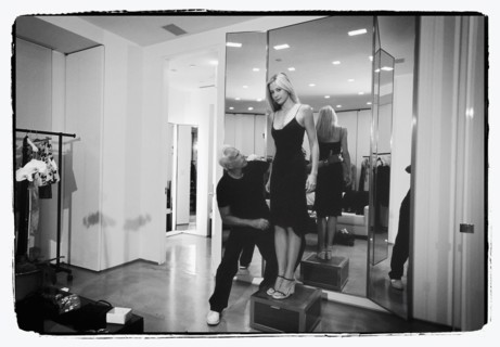 09/00/2003. **EXCLUSIVE** Giorgio Armani receives first the "Rodeo Drive Walk of Style" prize