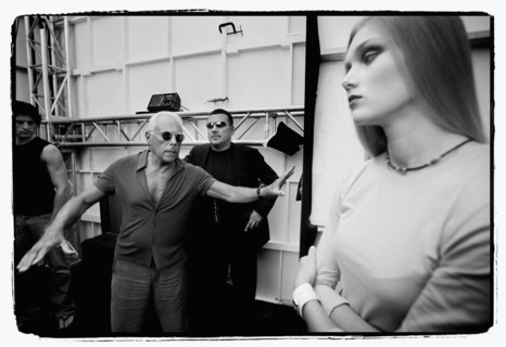 09/00/2003.  Giorgio Armani receives first the "Rodeo Drive Walk of Style" prize
