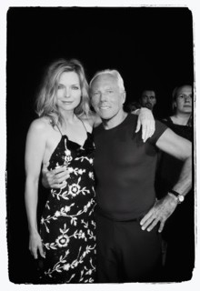 09/00/2003. **EXCLUSIVE** Giorgio Armani receives first the "Rodeo Drive Walk of Style" prize