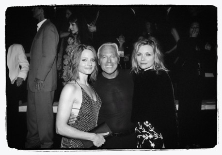 09/00/2003. **EXCLUSIVE** Giorgio Armani receives first the "Rodeo Drive Walk of Style" prize