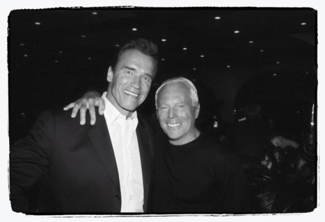 09/00/2003. **EXCLUSIVE** Giorgio Armani receives first the "Rodeo Drive Walk of Style" prize