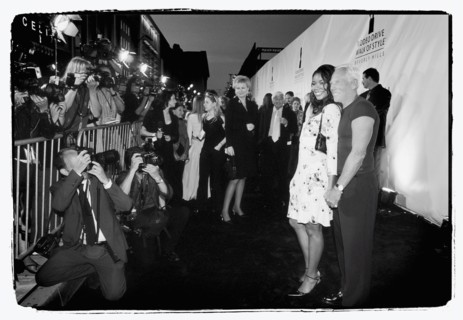 09/00/2003.  Giorgio Armani receives first the "Rodeo Drive Walk of Style" prize