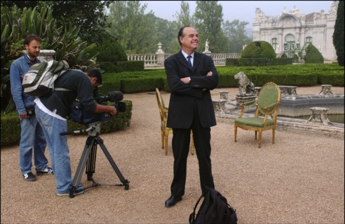 10/00/2003. Frederic Mitterrand, programs director of French-speaking channel TV5.