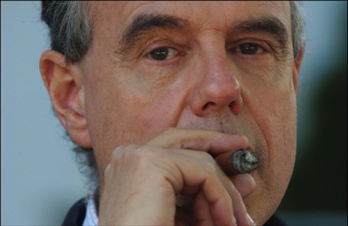 10/00/2003. Frederic Mitterrand, programs director of French-speaking channel TV5.
