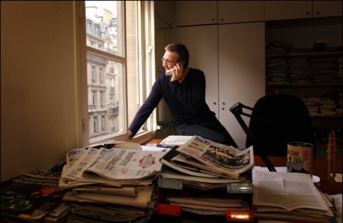 11/10/2003. Tv show "On a tout essaye" with Laurent Ruquier.