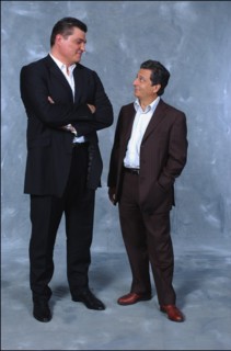 01/10/2004. EXCLUSIVE. France's 50 favorite celebs star in Michel Drucker's TV show "Vos Francais de coeur"