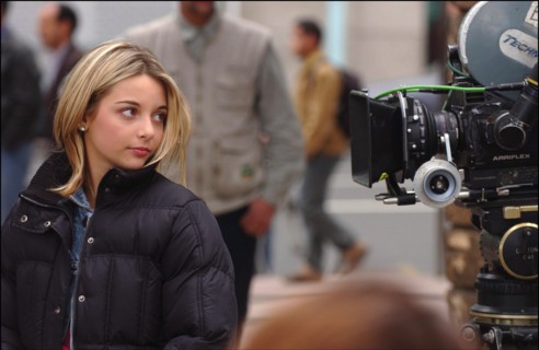 01/00/2004. French singer Priscilla shooting her new clip