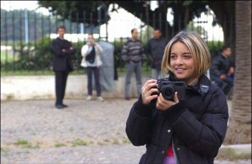 01/00/2004. French singer Priscilla shooting her new clip