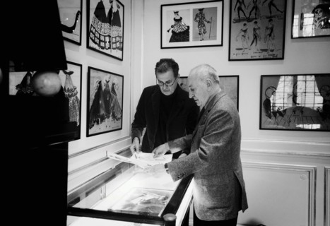 03/00/2004. Legendary fashion designer Yves Saint Laurent opens a museum dedicated to his past work
