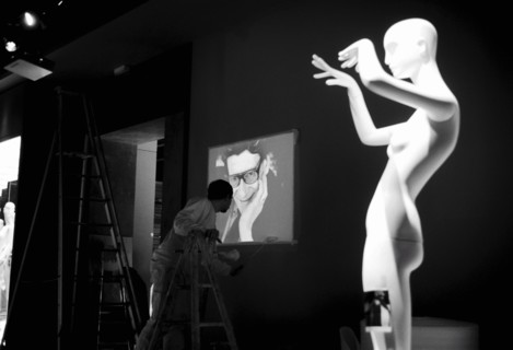 03/00/2004. Legendary fashion designer Yves Saint Laurent opens a museum dedicated to his past work