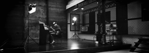 03/00/2004. EXCLUSIVE: Close-up of French singer Calogero;