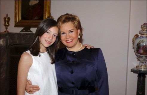 04/18/2004. EXCLUSIVE. The Grand Ducal family of Luxembourg celebrates the birthdays of Grand Duke Henri and his son Prince Sebastien.