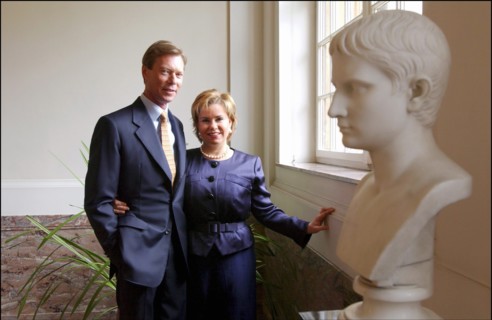 04/18/2004. EXCLUSIVE. The Grand Ducal family of Luxembourg celebrates the birthdays of Grand Duke Henri and his son Prince Sebastien.