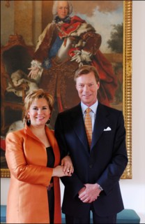 04/18/2004. EXCLUSIVE. The Grand Ducal family of Luxembourg celebrates the birthdays of Grand Duke Henri and his son Prince Sebastien.