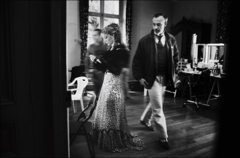11/00/2005. Tournage "Un fil à la patte" de Michel DEVILLE