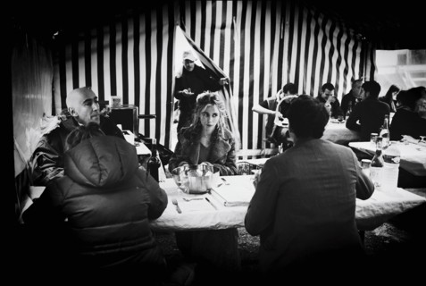 11/00/2005. Tournage "Un fil à la patte" de Michel DEVILLE