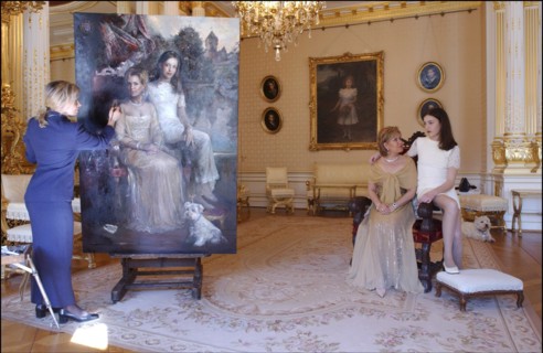 03/00/2005.  At home with the Grand-Ducal Family of Luxembourg.