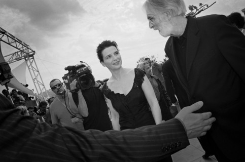 05/15/2005. 58th Cannes film festival - Behind the Scene.