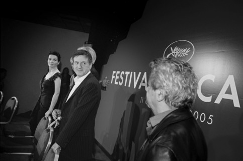 05/15/2005. 58th Cannes film festival - Behind the Scene.