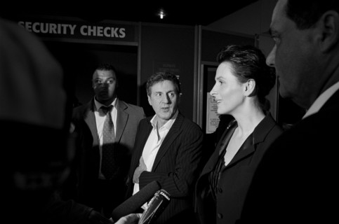 05/15/2005. 58th Cannes film festival - Behind the Scene.