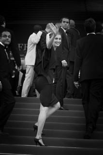 05/13/2005. 58th Cannes film festival - Behind the Scene.