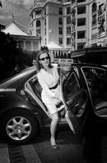 05/13/2005. 58th Cannes film festival - Behind the Scene.