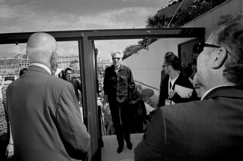 05/13/2005. 58th Cannes film festival - Behind the Scene.