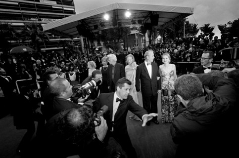 05/13/2005. 58th Cannes film festival - Behind the Scene.
