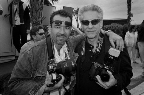 05/13/2005. 58th Cannes film festival - Behind the Scene.