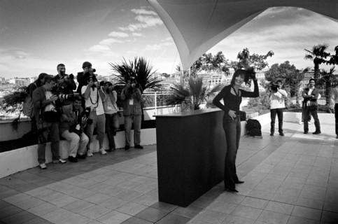 05/13/2005. 58th Cannes film festival - Behind the Scene.