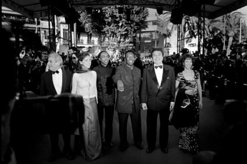 05/13/2005. 58th Cannes film festival - Behind the Scene.